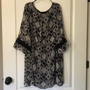 NWT Enfocus Studio Black & white dress